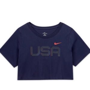 Nike Plus Size USA Crop Top